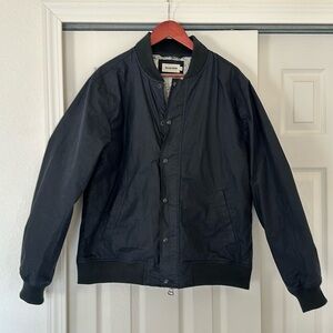 Taylor Stitch men's waxed cotton bomber jacket